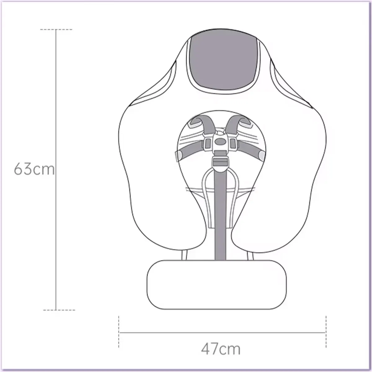 Mambobaby Float VIP 3: Non-Inflatable Baby Swim Trainer with Canopy 19 kf A3018d21cd59f4014b16e63124b850c56t