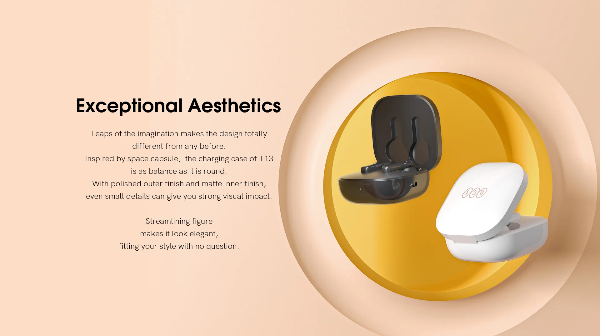 QCY T13 TWS Headphones: BT 5.1, 4 Mics, ENC HD Call, Touch Control 14 kf H9aa16e367436401a87773e9d43e1f11c2