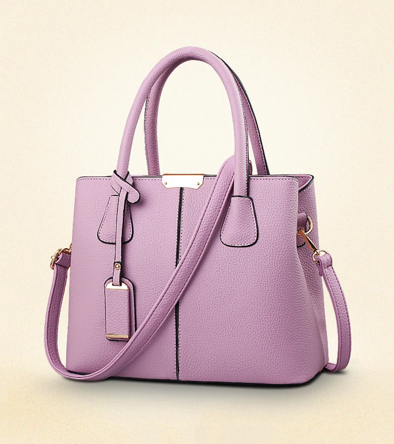 Women's PU Leather Handbags: Large Square Tote Shoulder Crossbody Bags 19 kf