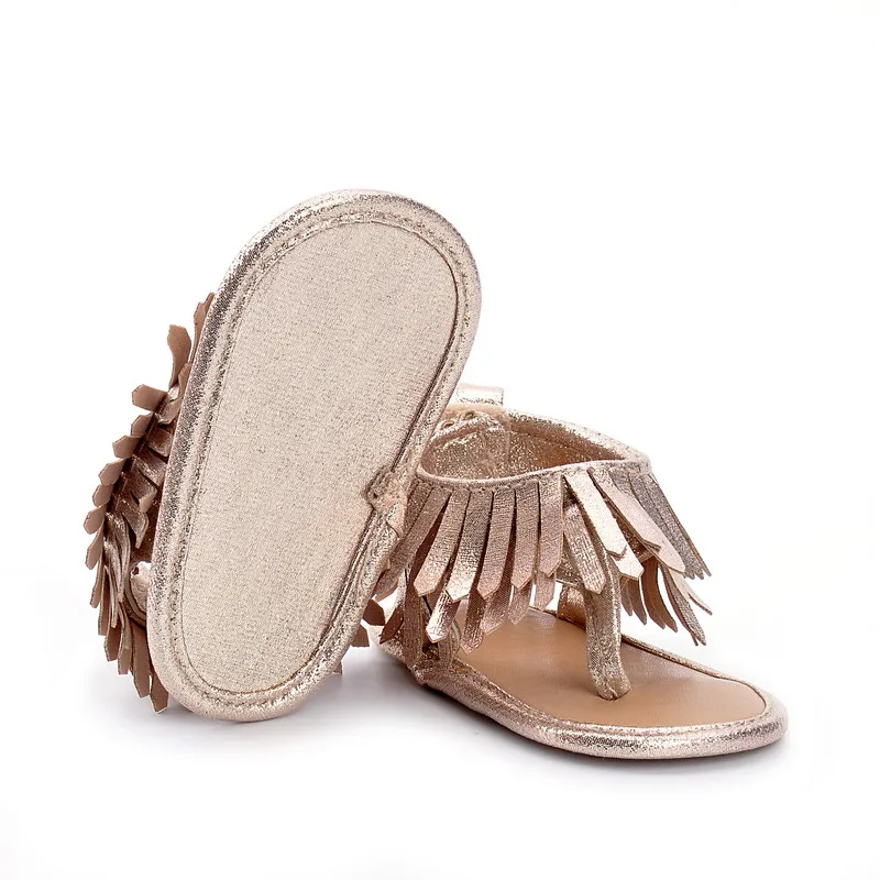 Citgeett Baby Shoes: Leather Fringe Tassel Summer Shoes (Infant 0-12M) 13 kf