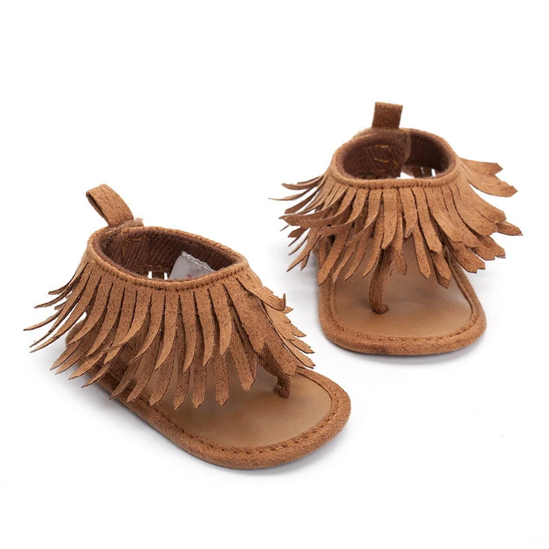 Citgeett Baby Shoes: Leather Fringe Tassel Summer Shoes (Infant 0-12M) 6 kf HTB1j5UcigLD8KJjSszeq6yGRpXaf
