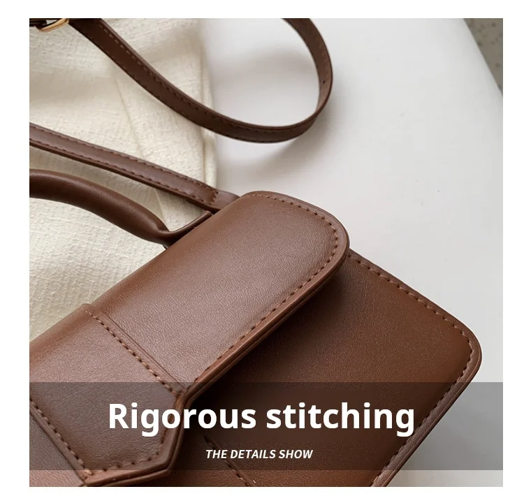 Black PU Leather Shoulder Bag: Fashion Crossbody Vintage Underarm Satchel 31 kf S00b819d5fa1949f4b258c303002665b4F