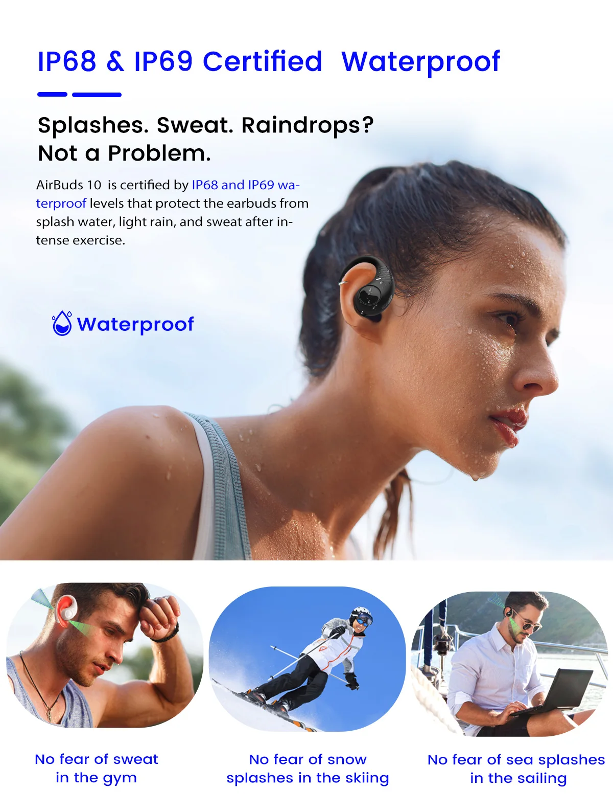 Blackview Airbuds 10: TWS Open Ear Headphones, Bluetooth 5.2, Air Conduction 17 kf S07f281a779a34f2a8e9867e0a27fbfdad
