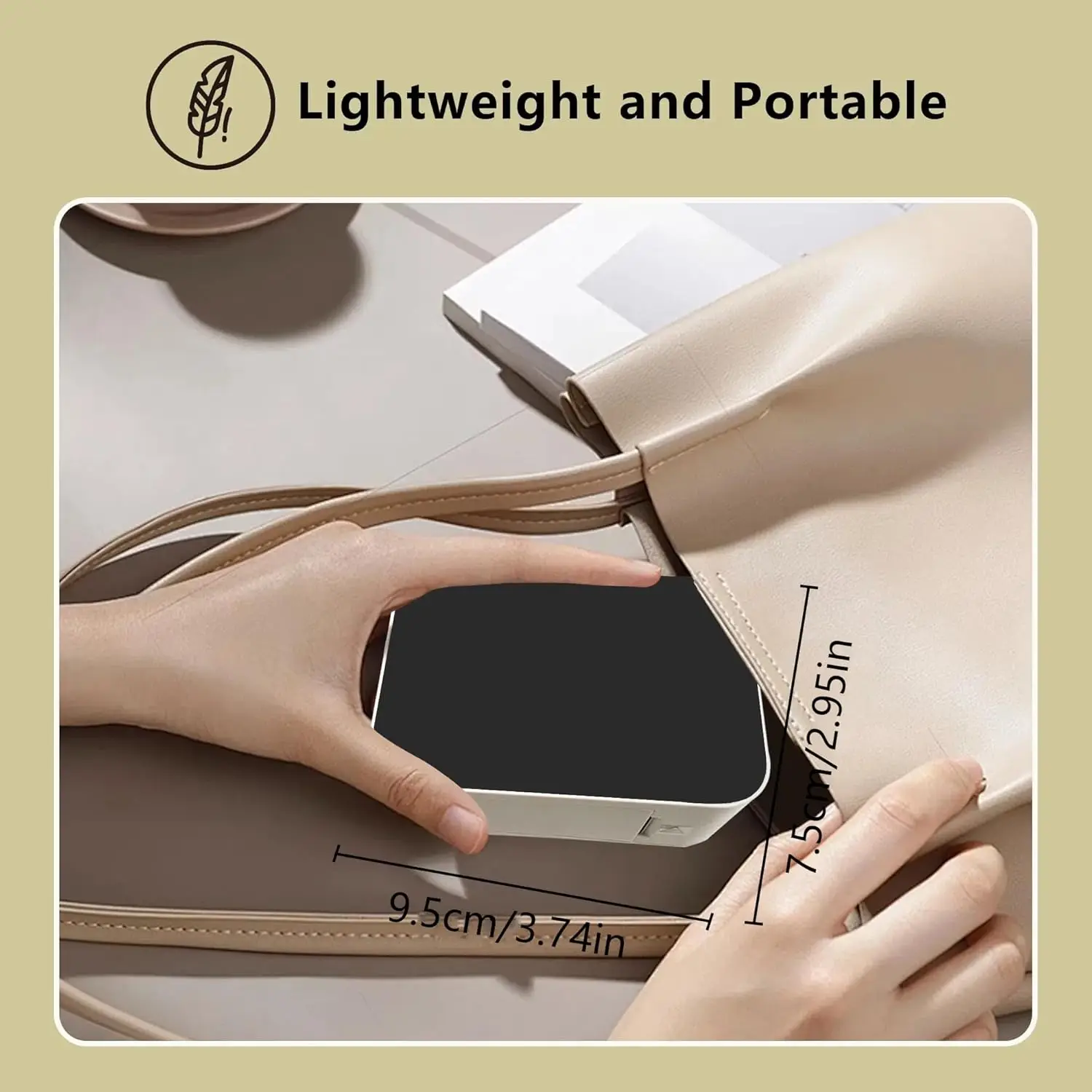Marklife P15 Mini Thermal Printer: Inkless Self-Adhesive Label Maker 9 kf S0a06f5e88e58468fbeb4ebdf1759c483y