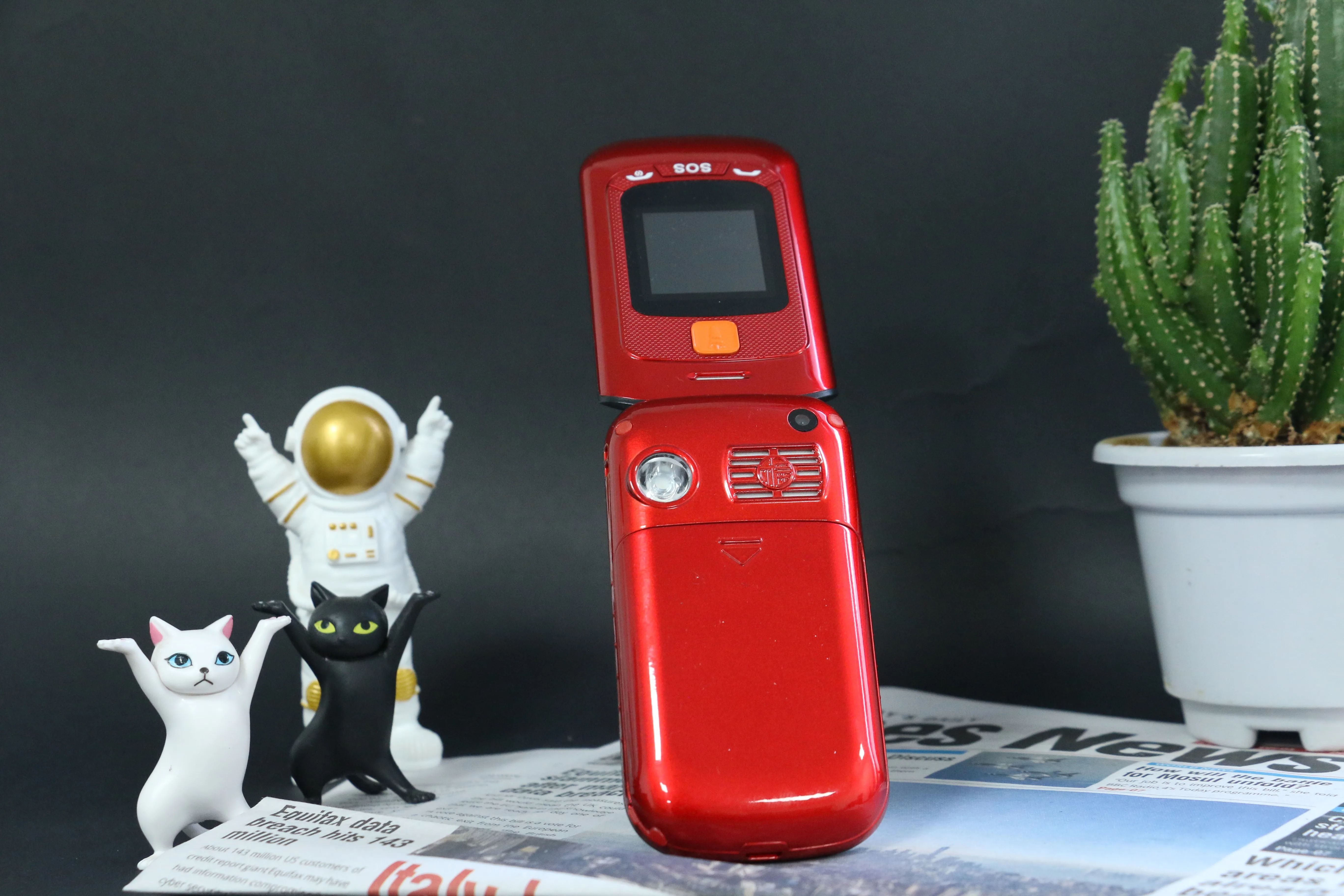 Senior Flip Dual Display Phone: Large Button, Speed Dial, SOS Call 35 kf S0a5628544df743f88b7d49933eb197997