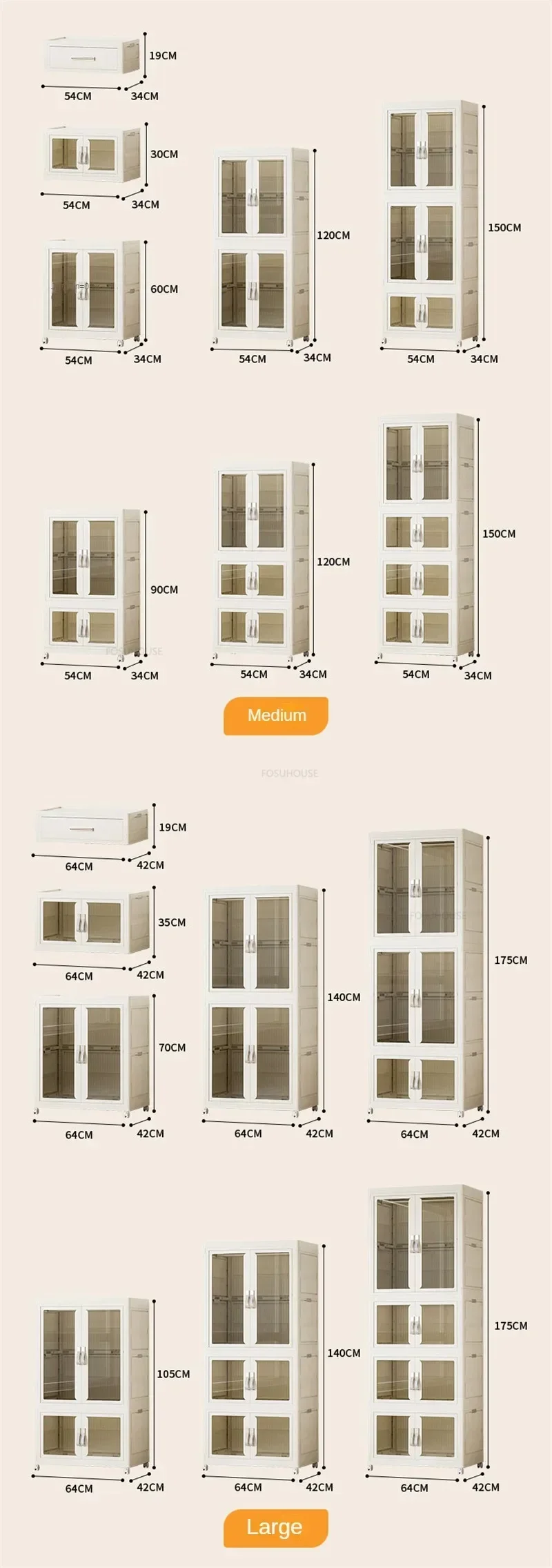 Simple Folding Wardrobe: Multi-layer Dustproof Partition Closet Storage 7 kf S0ab688c0c27b4ec0b91ec92ce2793a97f