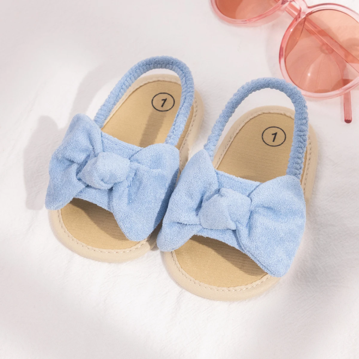 Meckior Baby Sandals: Breathable Open Toe Anti Slip Outdoor Beach Slipper 18 kf S0b9d5766a26348f48e02c7b6585f099b8