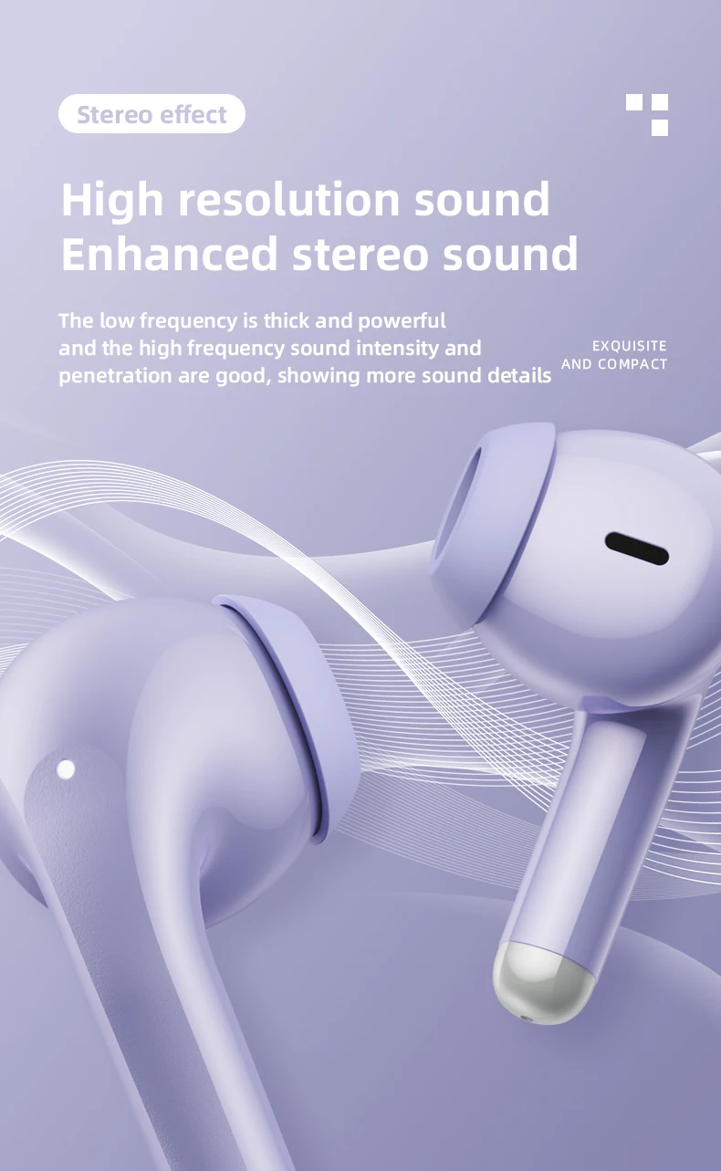 5PCS Lenovo LP40 Pro TWS Earphone: Bluetooth 5.0, Noise Reduction, Touch 13 kf S0edbbeeac572433aba8969d47ac8d4cek