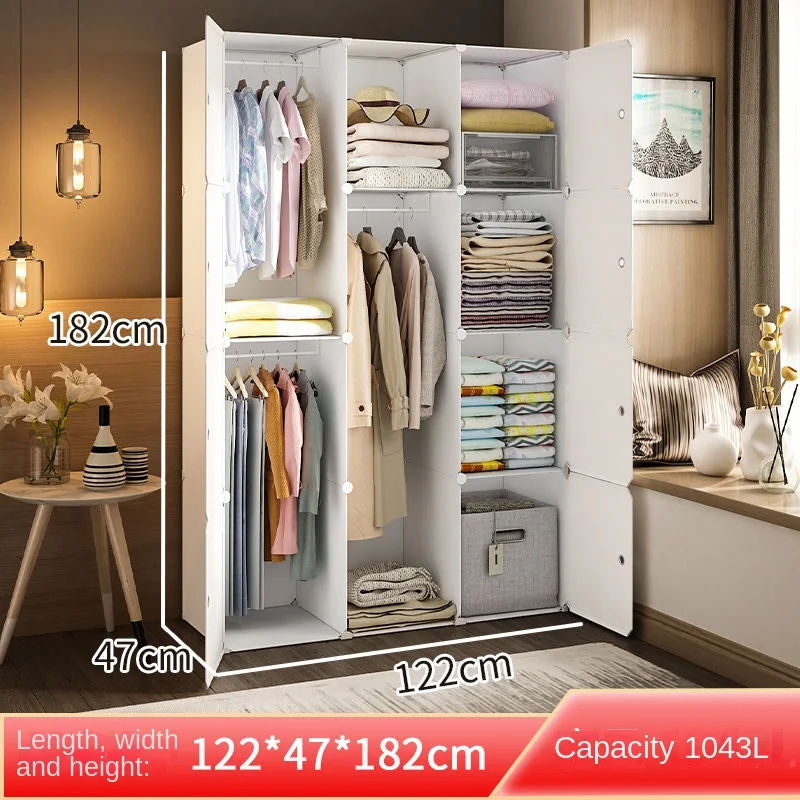 New Collapsible Wardrobe: Plastic Durable Clothes Cabinet Storage Locker 18 kf S1f4f2991242a4ecd9b530494a3f27bdbb