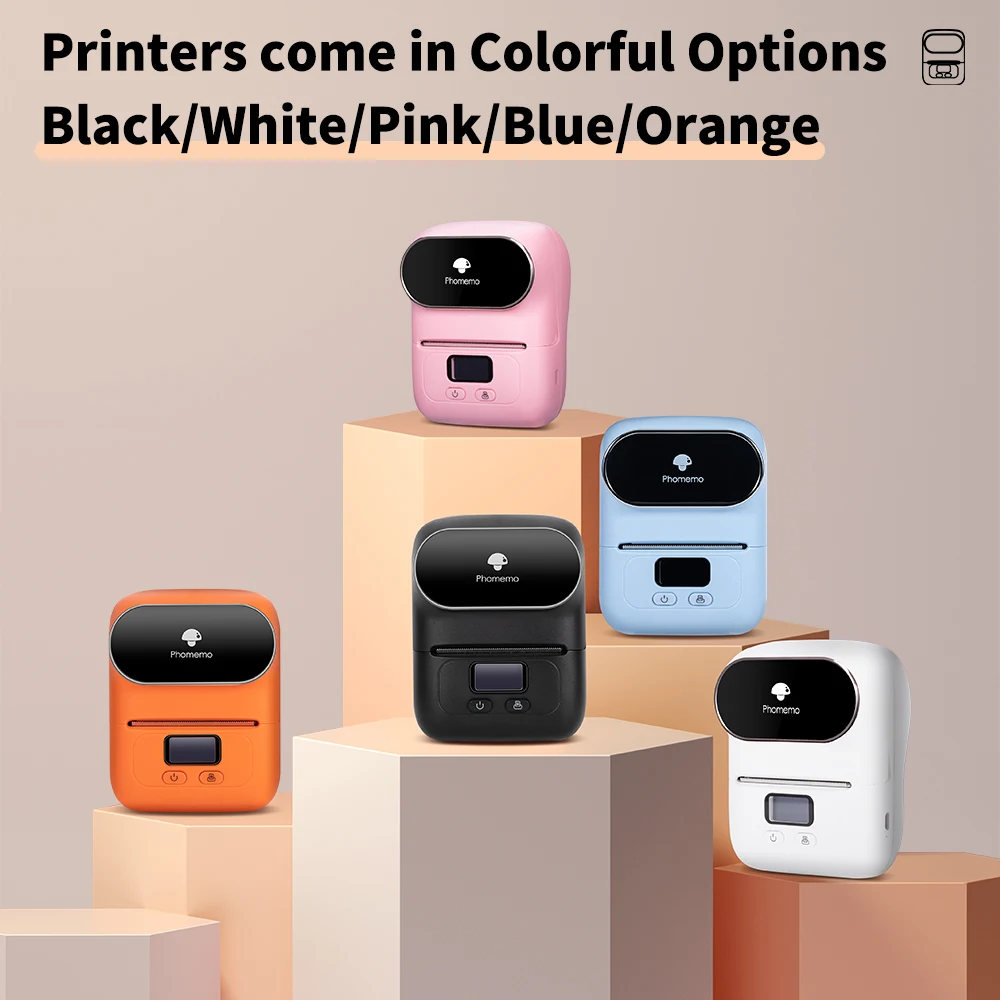 Phomemo M110 Mini Thermal Printer: Self-Adhesive Label Maker (Multi-Rolls) 12 kf S204b07e6636c42f6a42ba6e42c4327481