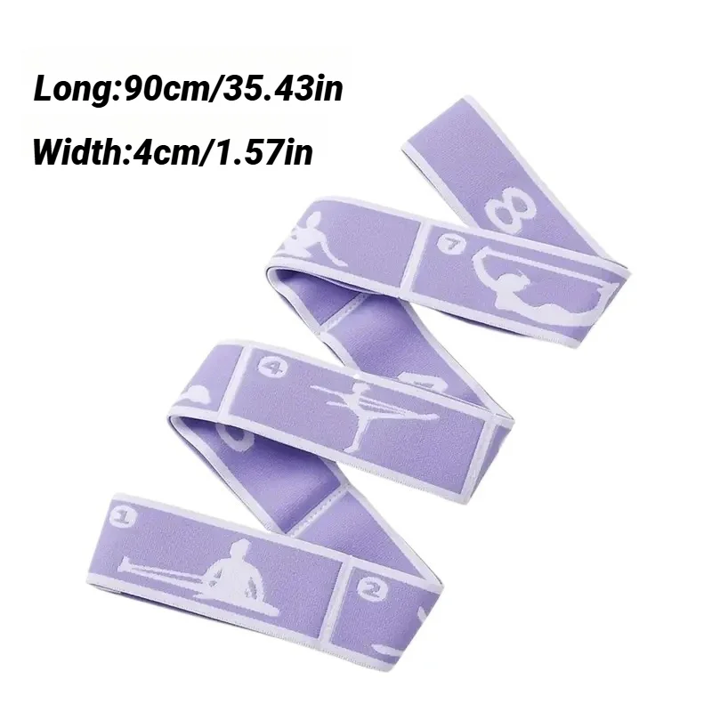 Resistance Band Yoga Belt: Latin Training Elastic Bands for Dance & Pilates 11 kf S21d20c24eb624d57b4b9bc987916222ct