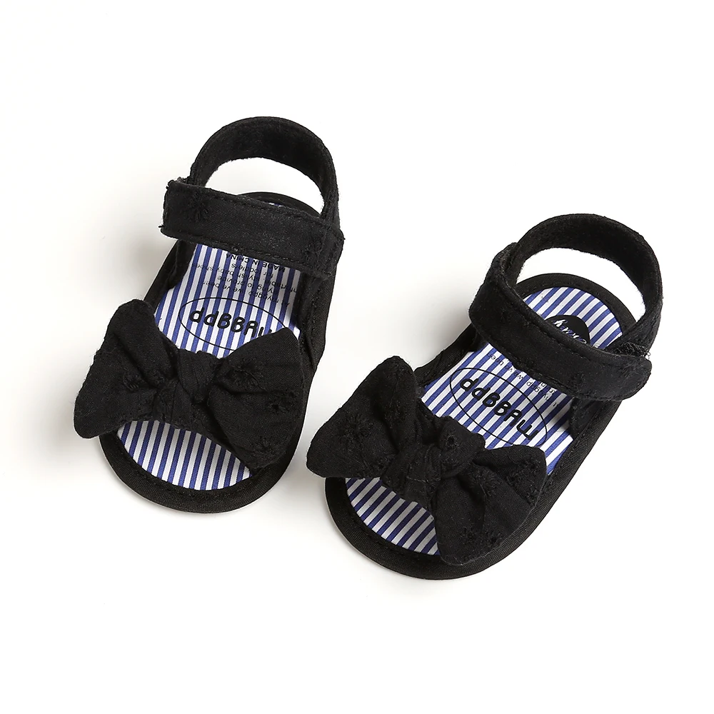 Baby Girl Sandals: Multicolor Bowknot Tassel Anti-slip Soft Sole Newborn 19 kf S2a6bc65cf2794f439fbc2cef3a90f5dep