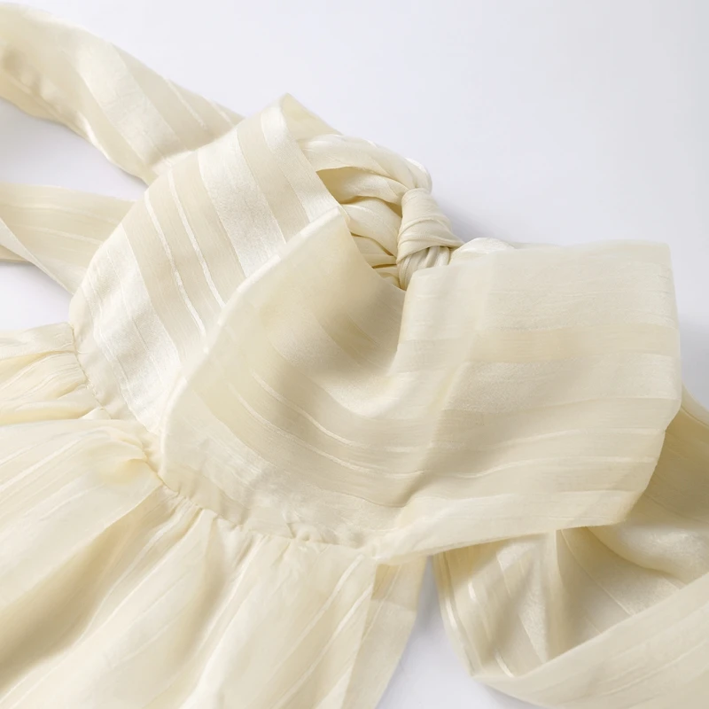 Sexy Ruffles Backless Mini Dress: Solid Lace-Up Sleeveless Summer Party 14 kf S2d1f9c7ba50f4ee19d22c8e87ef164ee0