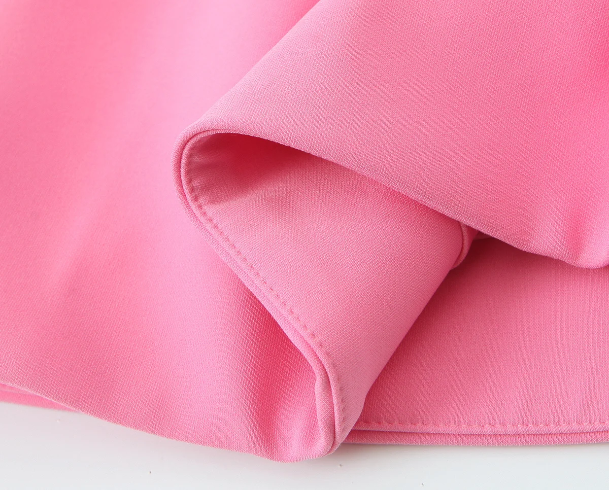 TFMLN Pink Spaghetti Strap Mini Dress: Slim A-Line Party Fashion 13 kf S2e5e6910cd75476a8309357ccde4c2f5L