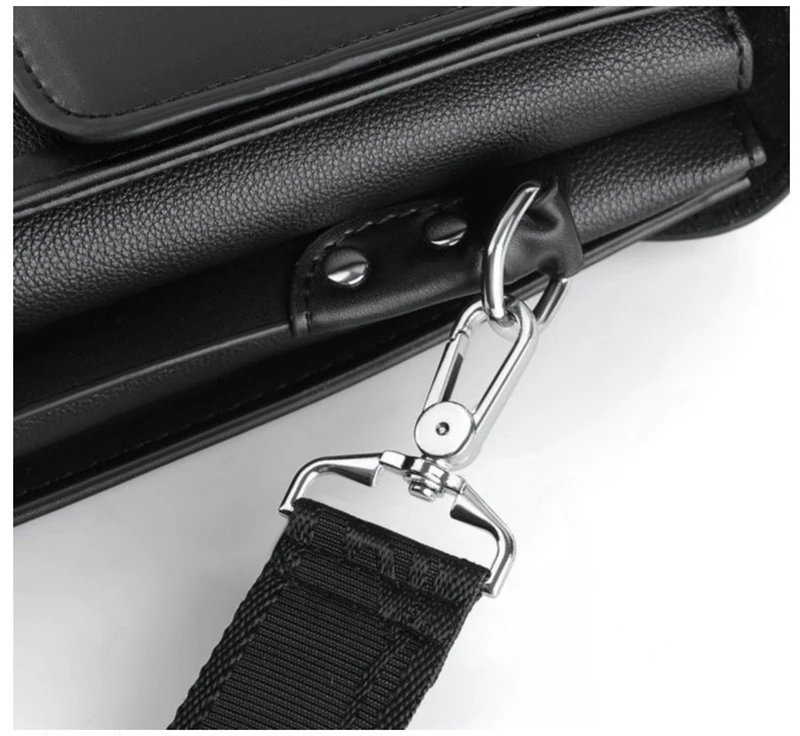 Kangaroo Brand Luxury Leather Messenger Bag: Men's Chest Crossbody Bag 24 kf S2f2cf25d6d854bc7bd5f19057eb1dffaA