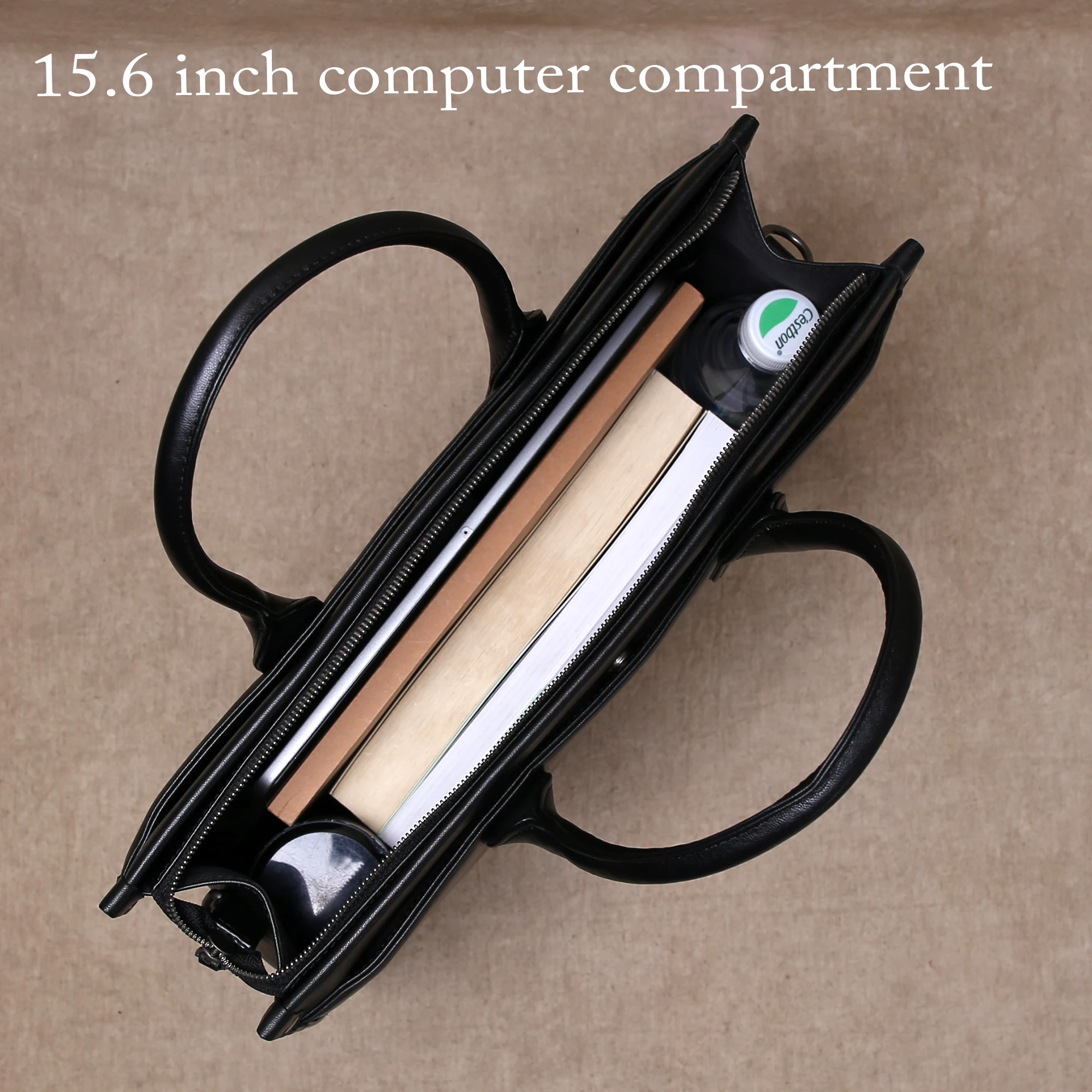 Kangaroo Vintage Leather Messenger Bag: Waterproof Office Crossbody 17 kf S36d7d474ab76481c81bb6976e14173f6J