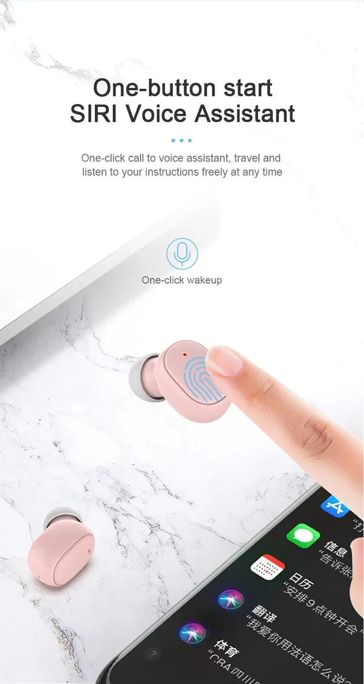 A6S TWS Wireless Headset: Bluetooth Headphones, Sport Stereo Earbuds 11 kf S37a4c63a2e974b2babb801e0444ade537
