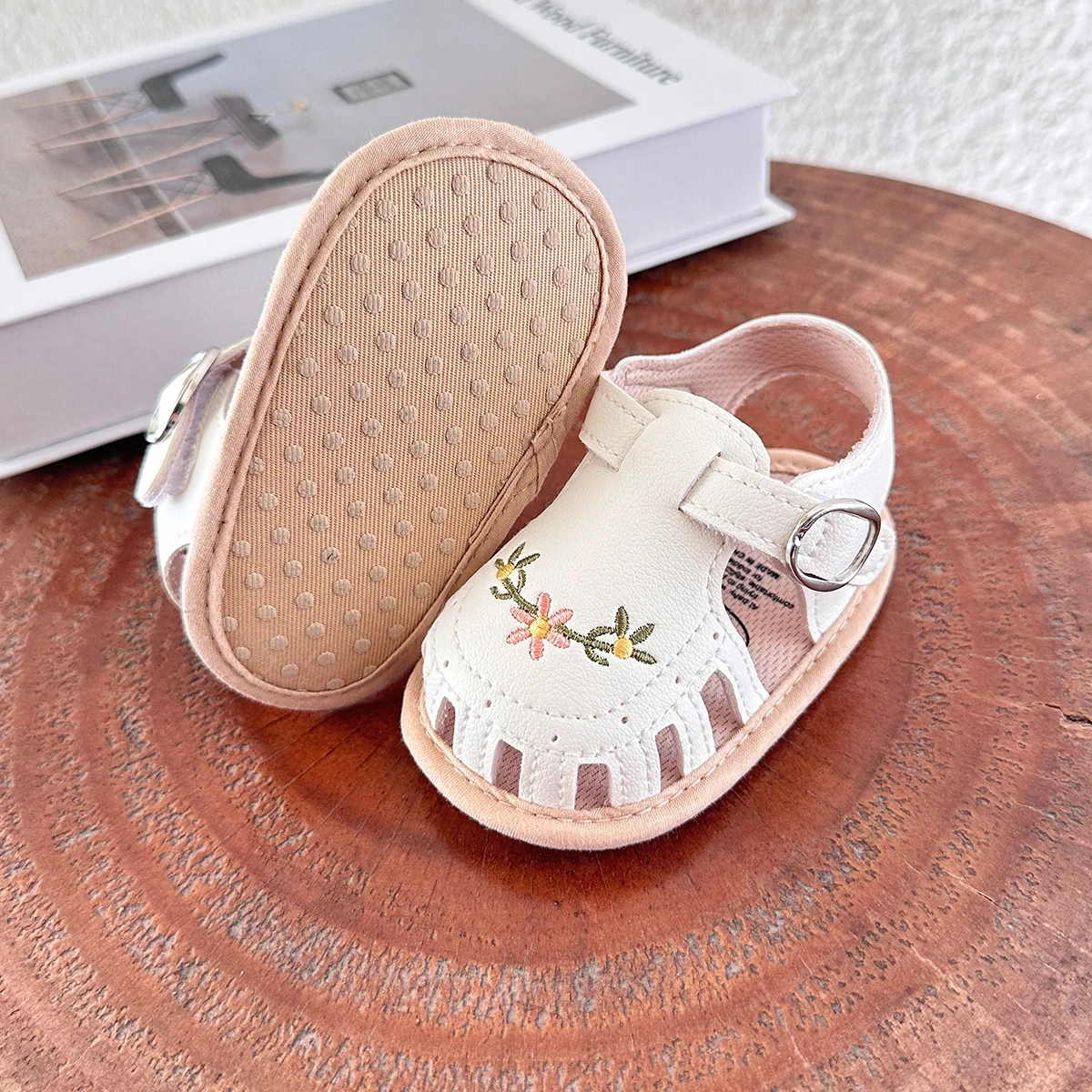 Infant Boy Girl Sandals: Summer Wedding Dress Flat Shoes First Walkers 14 kf S3821f24c44c34d8c9ffec8e5c7252441W