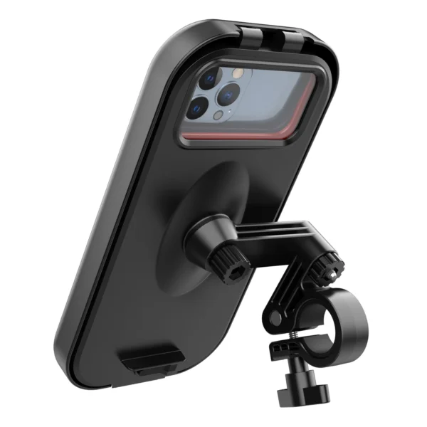 iBudim Waterproof Case Motorcycle Bicycle Phone Holder Stand Bag Motor Bike Scooter Handlebar Bracket for iPhone Xiaomi Huawei - Image 2
