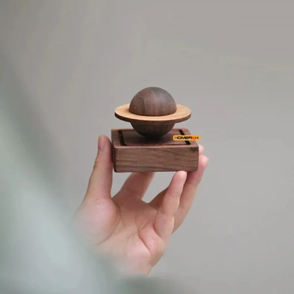 1pcs difuser wood scent No essential oil diffuser Jupiter shape home decoration fresh air present to friend dorm room essentials - Image 4