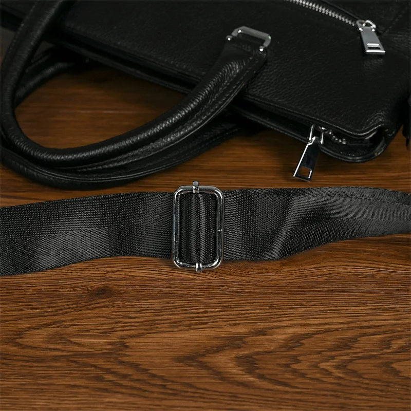 Classic Alligator Cow Leather Briefcase: Large Laptop Shoulder Crossbody Bag 24 kf S3e751c880db34892982e5a4678f46c3du