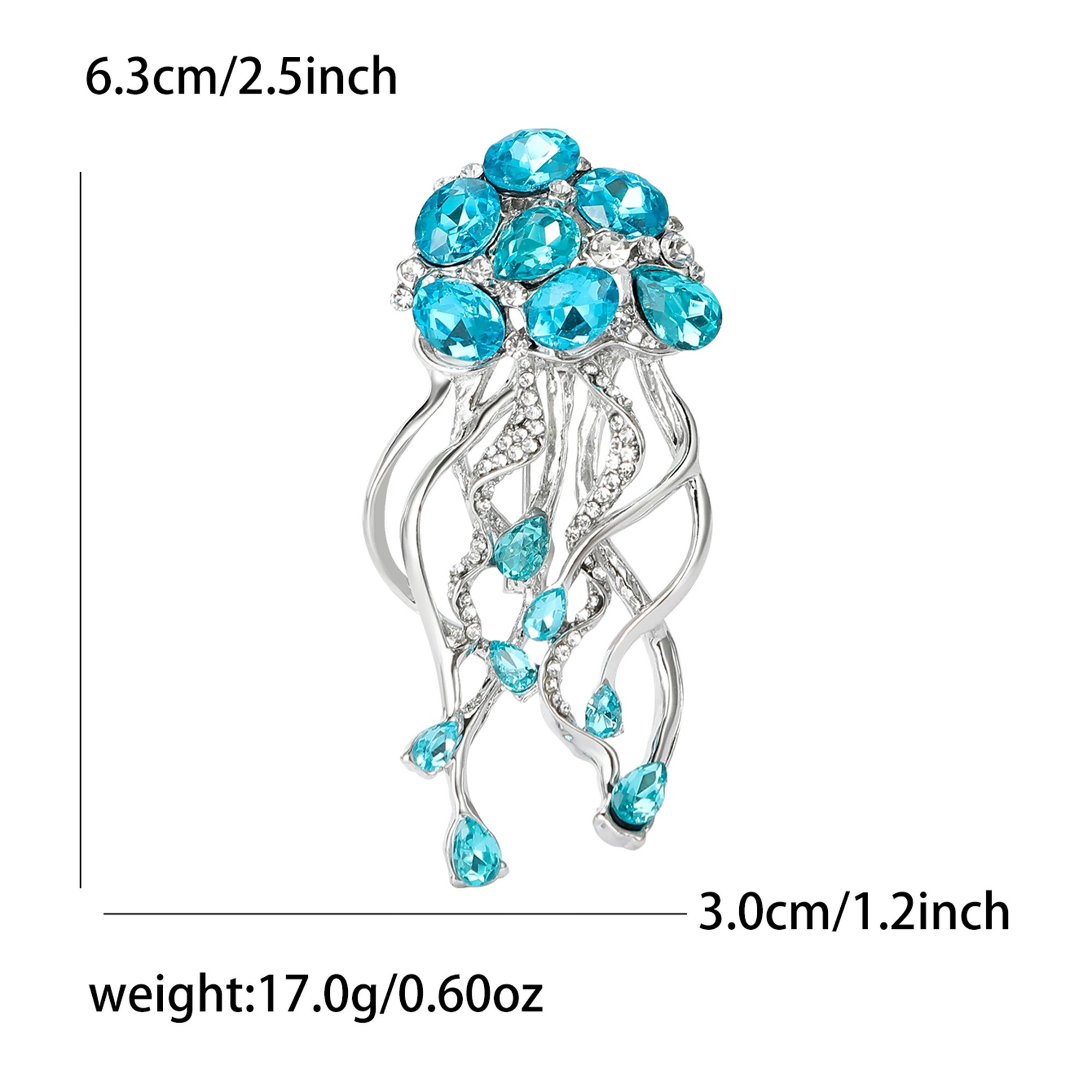 Rhinestone Goldfish Brooch: Pearl Aquatic Life Pins, Office/Party Gifts 14 kf S4421f97524674864bb11a87e01e9fb68y