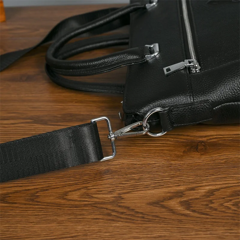 Classic Alligator Cow Leather Briefcase: Large Laptop Shoulder Crossbody Bag 23 kf S4725ceeb7c1844c883b51251ea76e3147
