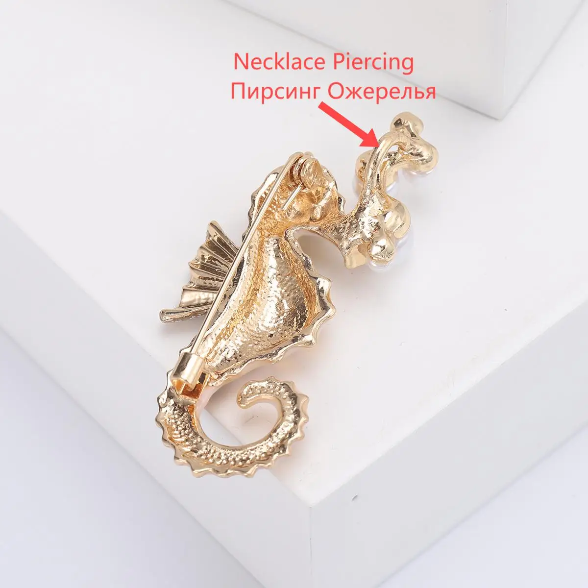 Rhinestone Goldfish Brooch: Pearl Aquatic Life Pins, Office/Party Gifts 8 kf S48e7d7453a0e46ff97e7fec80b0d243ac