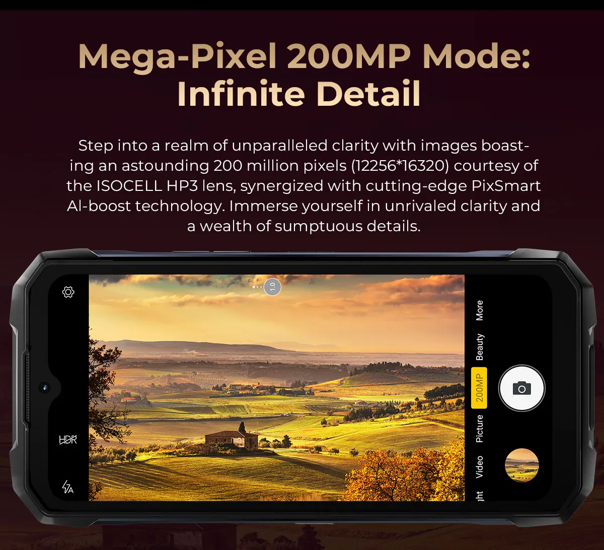 HOTWAV Hyper 7 Pro 5G Rugged Phone: 200MP, 120Hz, 10800mAh Battery 43 kf S49d76c04ec5b43beb88c0ffe0f175153g