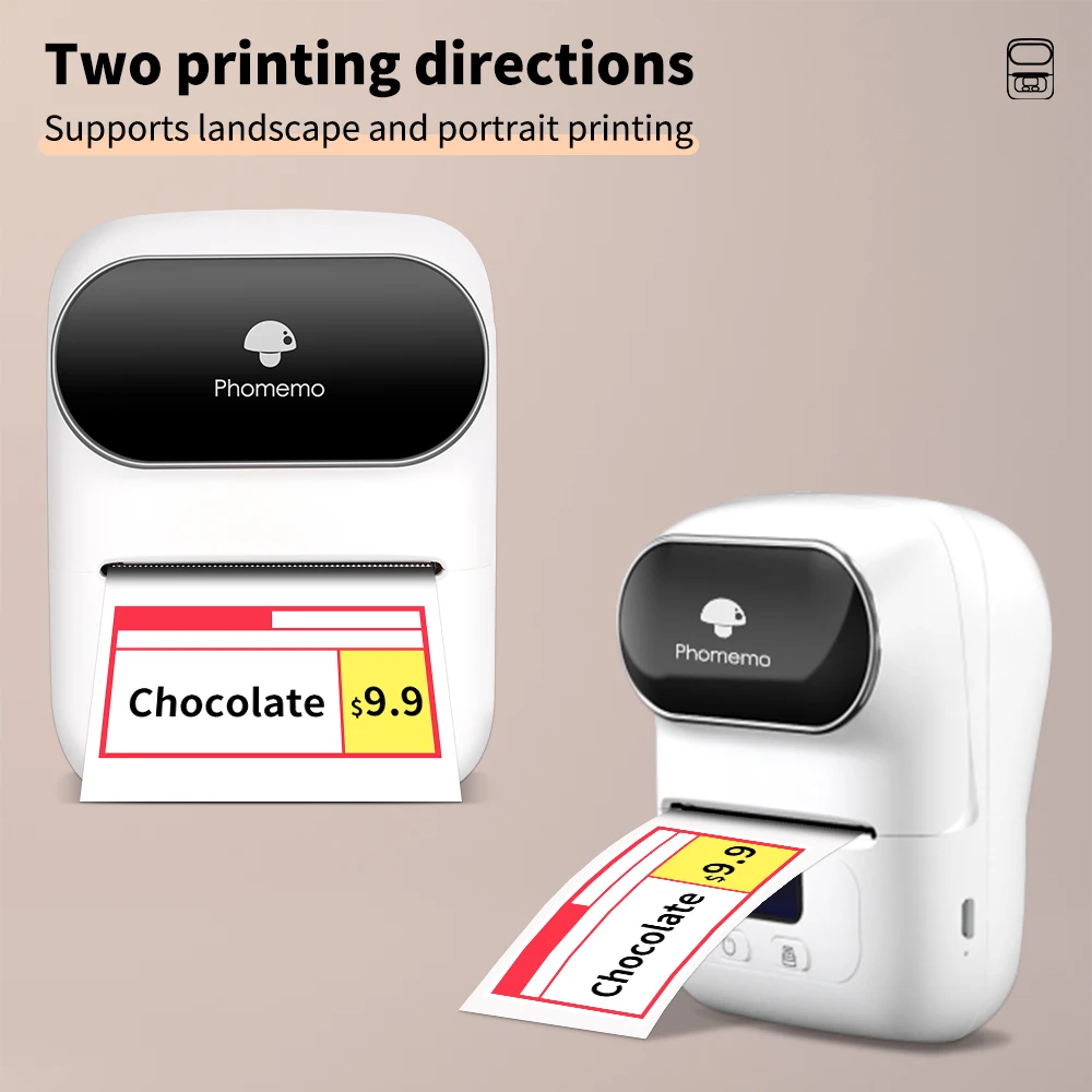 Phomemo M110 Mini Thermal Printer: Self-Adhesive Label Maker (Multi-Rolls) 13 kf S4d9b0a792bd04de3a9a9eccfba4e7e2aO