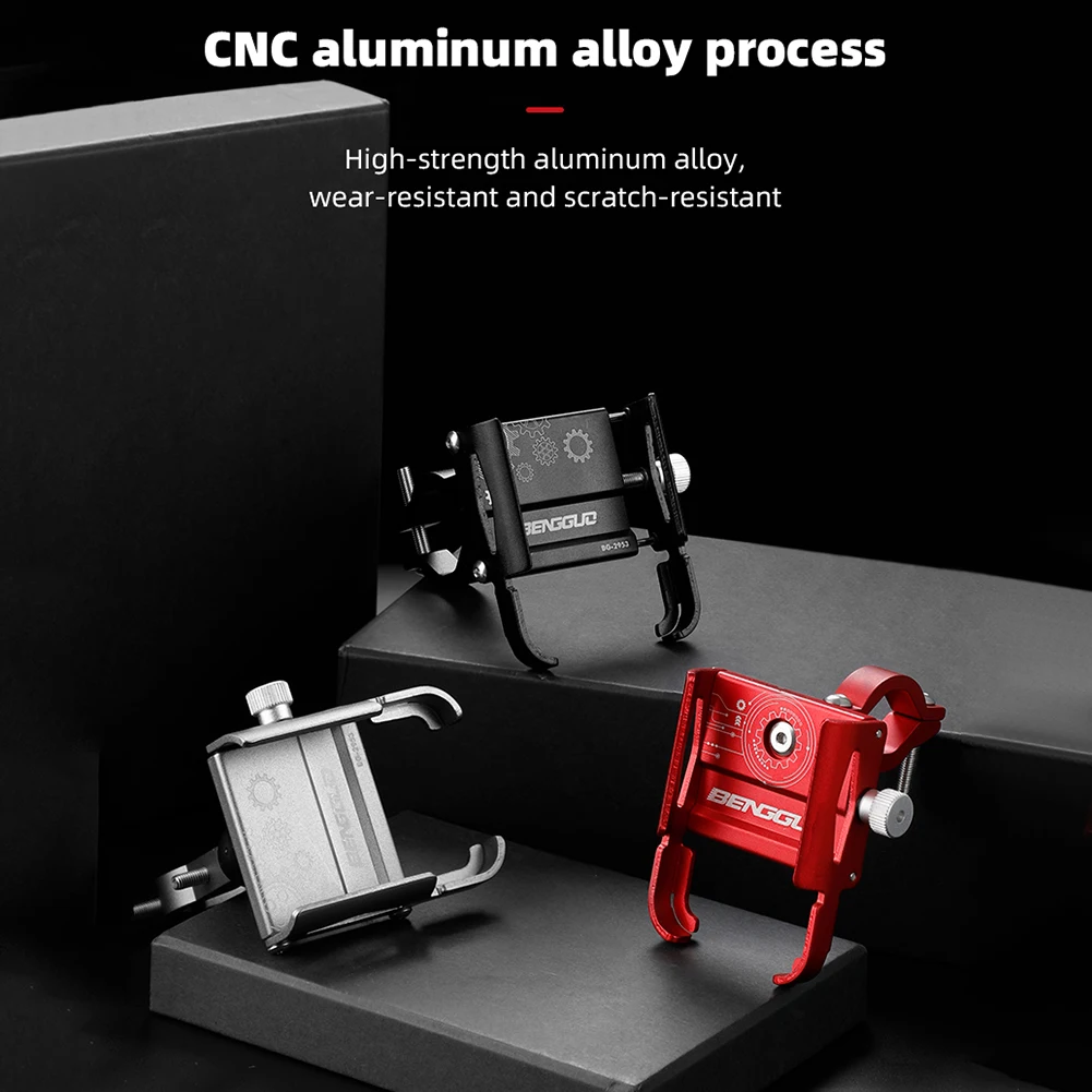 360° Rotation Bike Phone Holder: Aluminum Alloy MTB Motorcycle Handlebar Mount 9 kf S506992eb0e70425cb089ef23f3a903645