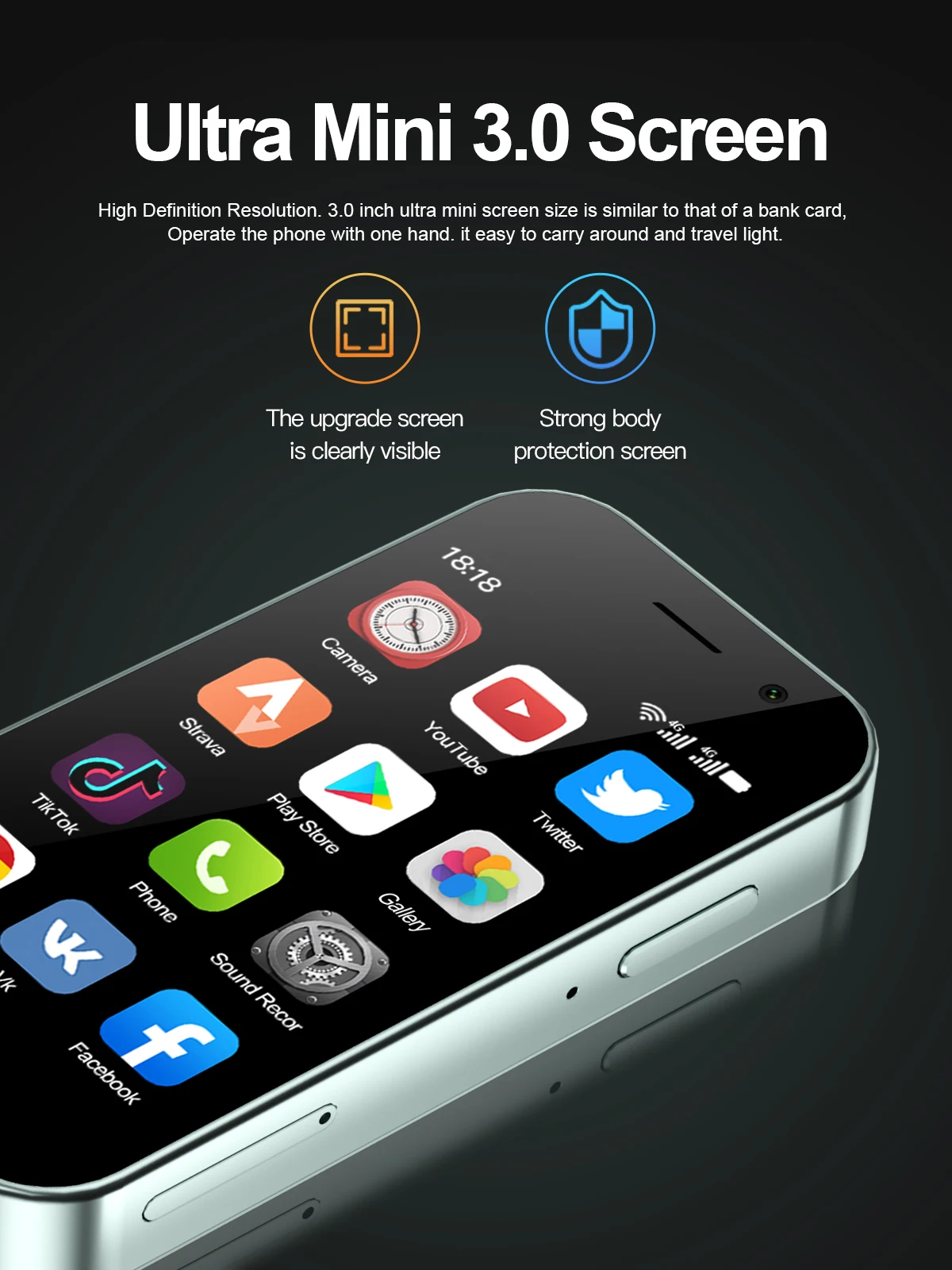 SERVO KING 9000 Mini Smartphone: Android 10, 4G LTE, Face Recognition 10 kf S510f788a173c4fdf9b272c22fb6cef1eR