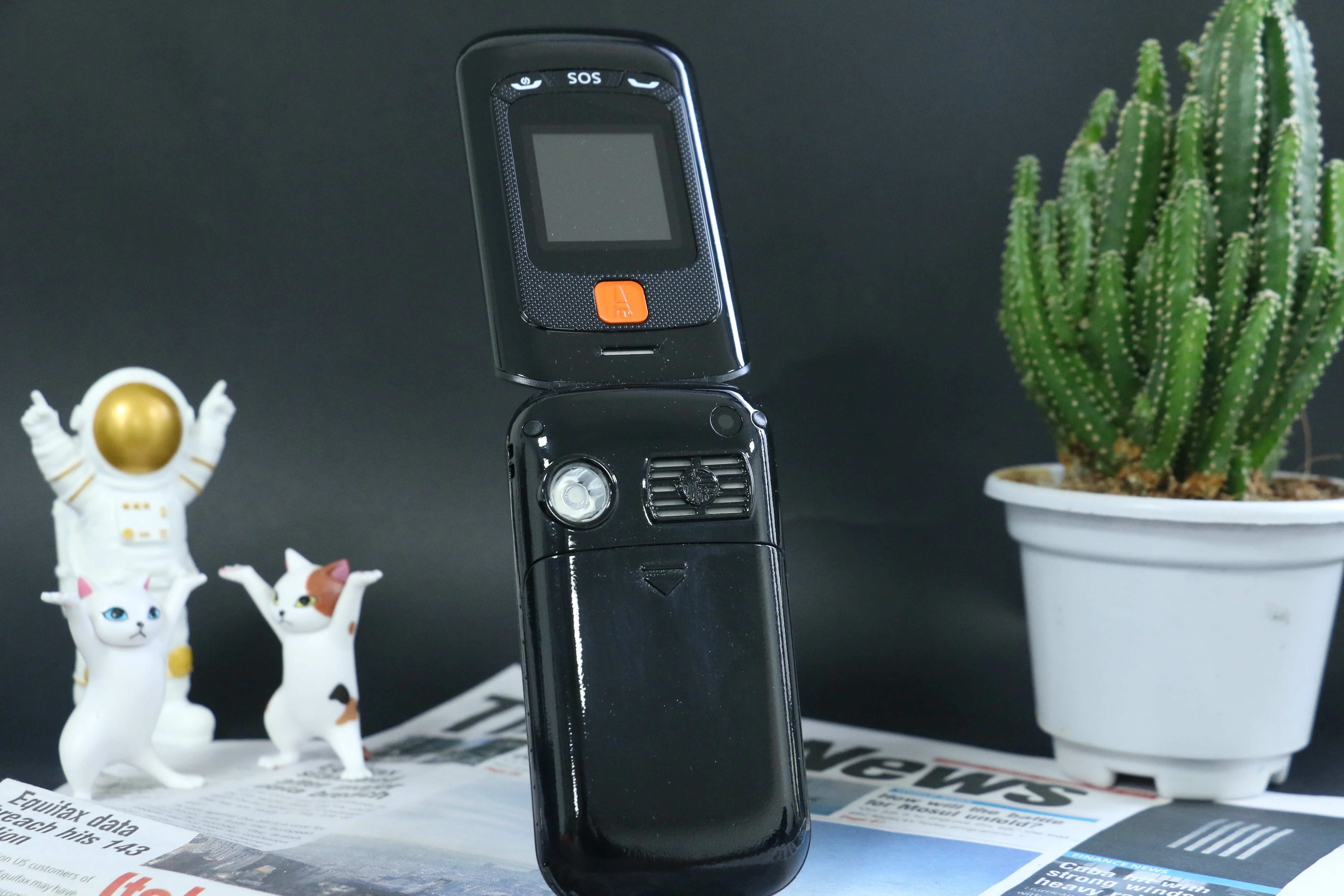 Senior Flip Dual Display Phone: Large Button, Speed Dial, SOS Call 36 kf S527e58fa6a094a49b4dfe3357b8f2fafG