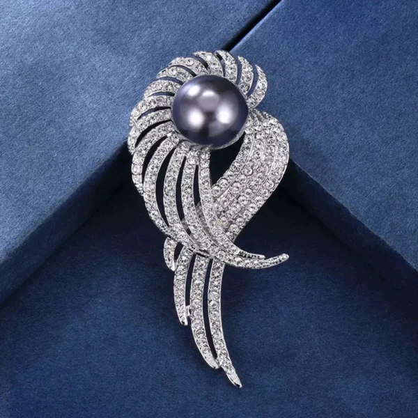 1PC Women's Elegant Tulip Flower Brooch Chest Flower Autumn/Winter Coat Coat Pin Fashion Dressing Gift -4858 - Image 5