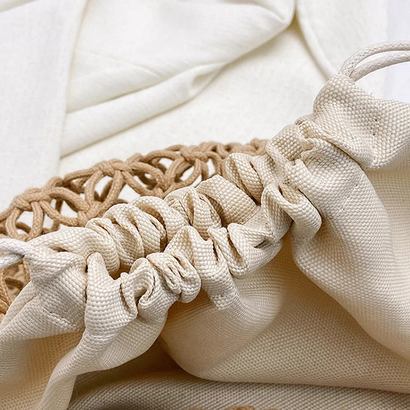 Woven Boho Shoulder Bag: Handmade Knitted Large Capacity Beach Tote 27 kf S565def845794487cb477cbc5cd87506dD