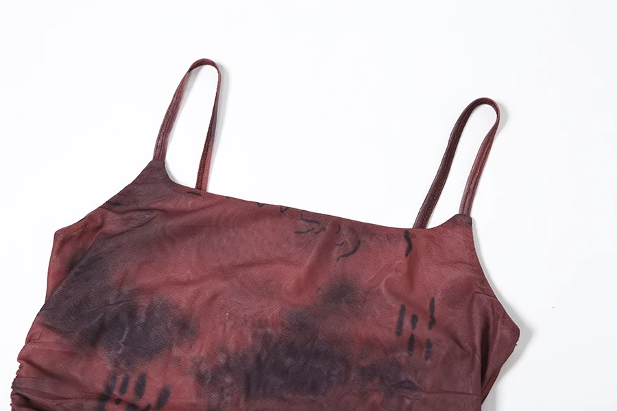 Nibber Mini Sling Dress: Sweet Gradient Ruffles Tassel Summer Party Wear 23 kf S572889b2dbd644328fedb57e1f56981bQ