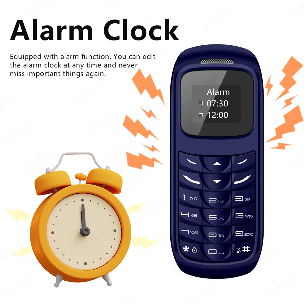 SERVO 2G GSM Mini Phone: Auto Call Record, Magic Voice, Low Radiation 15 kf S59264dfa75a24c4d8d84d58e4bf74483P