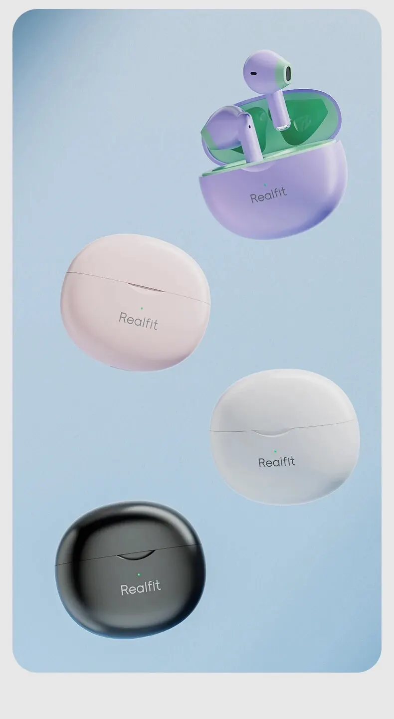 Realfit F2 TWS Bluetooth Earphone: Excellent HIFI Quality Wireless Earbuds 10 kf S63a01cc7c2ec4be79c4631ec3eb3d625K