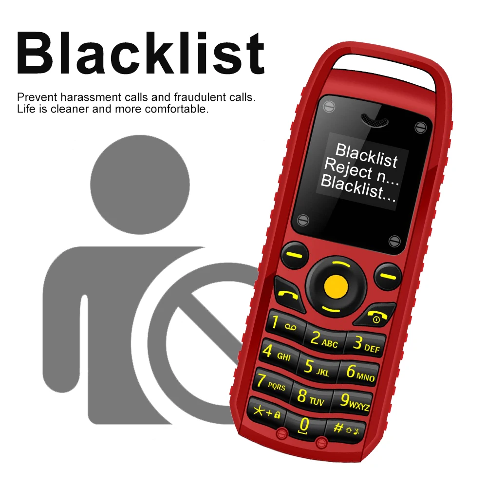 SERVO B25 Mini Button Phone: Dual SIM, Bluetooth Dialing, Blacklist 18 kf S663e67aeca1d42538f8eecaaee7feaf7h