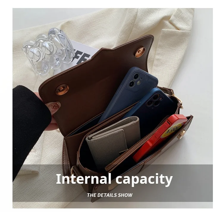 Black PU Leather Shoulder Bag: Fashion Crossbody Vintage Underarm Satchel 33 kf S6baaa0ae5b1c4ebb9257304e520b81e1v