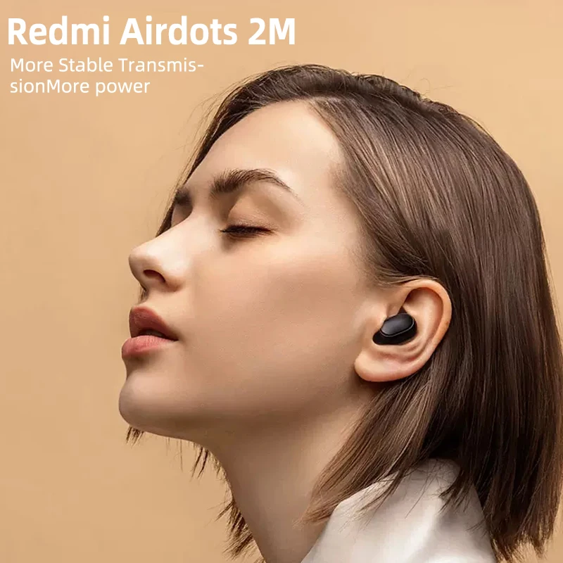Xiaomi Redmi Airdots 2: Mini Wireless Earbuds, Sport/Gaming Headset w/ Mic 18 kf S6d520965454d4bc180fca6c3b9accab1V