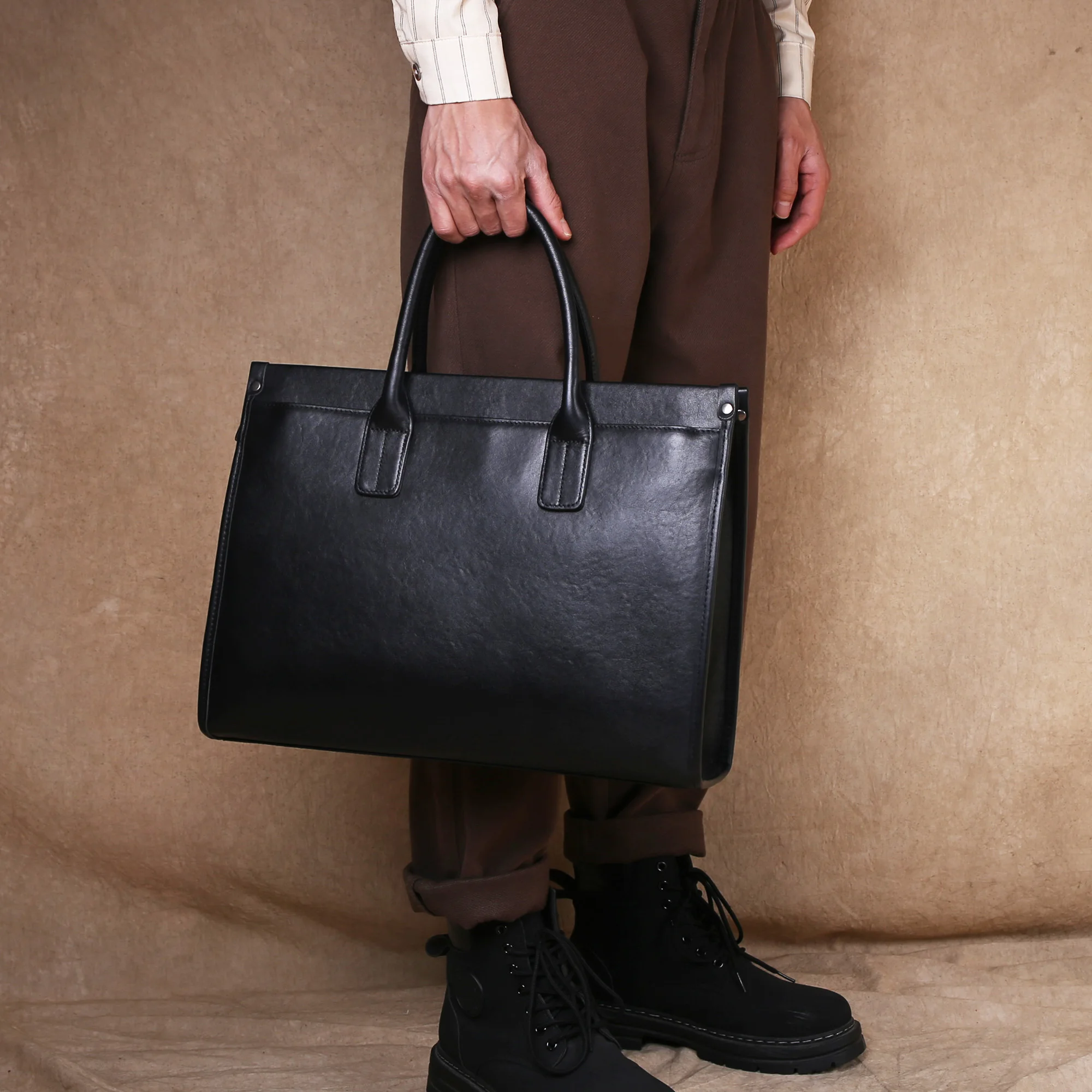 Kangaroo Vintage Leather Messenger Bag: Waterproof Office Crossbody 9 kf S6df0a648497f4fa89ff38b8558f7f8ffP