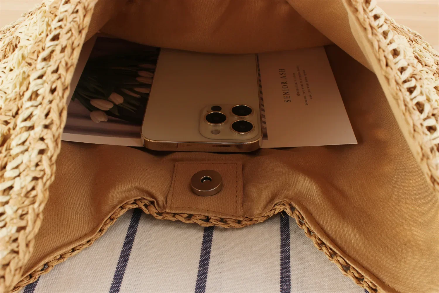 Weaving Clutches Top-Handle Bag: Large Portable Beach Shopper Tote Bag 32 kf S79eb062686a54d9297a32a4f94b2c428H