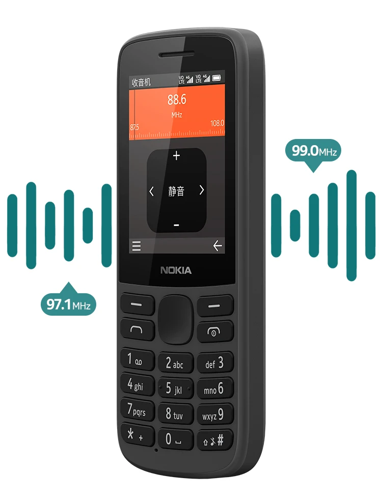 Nokia 215 4G Feature Phone: Dual SIM, FM Radio, 1150mAh (Hebrew Keyboard) 25 kf S7ad1576fabe74b5fb8b3d80bbb65993aM