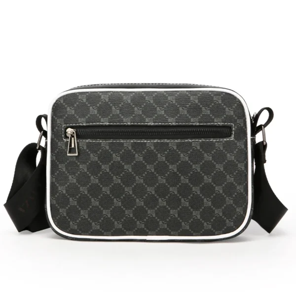 Fashion Men's Satchels Bag High Quality Soft PU Leather Male Flap Handbag Casual Men Shoulder Bag Clutches Tote Bag - Image 2