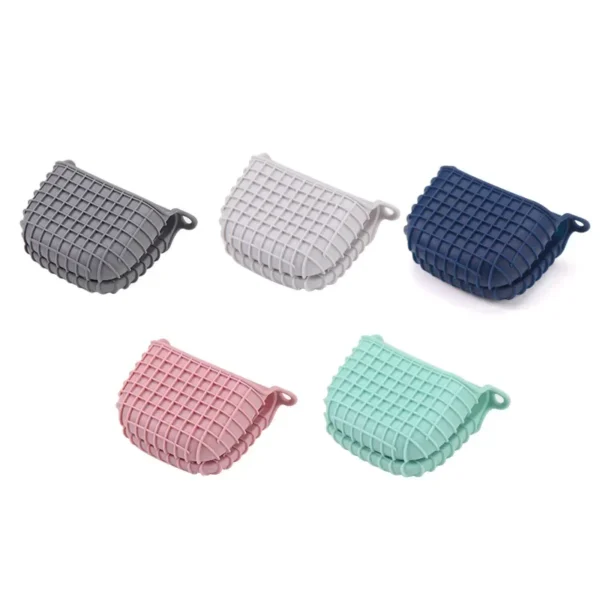 2pcs Non Slip Heat Resistant BBQ Gloves Silicone Oven Mitts for Grilling Baking Cooking Kitchen Accessories Household Product - Image 6