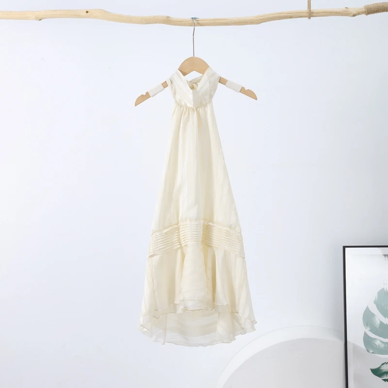 Sexy Ruffles Backless Mini Dress: Solid Lace-Up Sleeveless Summer Party 9 kf S7d396b3a0fb84343ad14b894ea1e48f1l