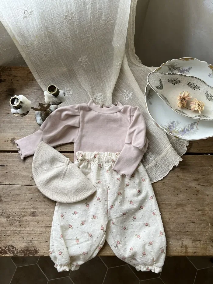 Organic Cotton Baby Pants: Newborn Toddler Cute Print Soft Muslin Capris 30 kf S7dec9b3eb5724e0aa69650f55d37c0068
