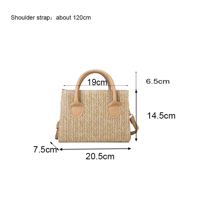 Grass Woven Crossbody Bag: Japanese Flower Handbag, Fashion Shoulder Bag 40 kf S7e18ec012581437c9e19d3a7adc5816cs