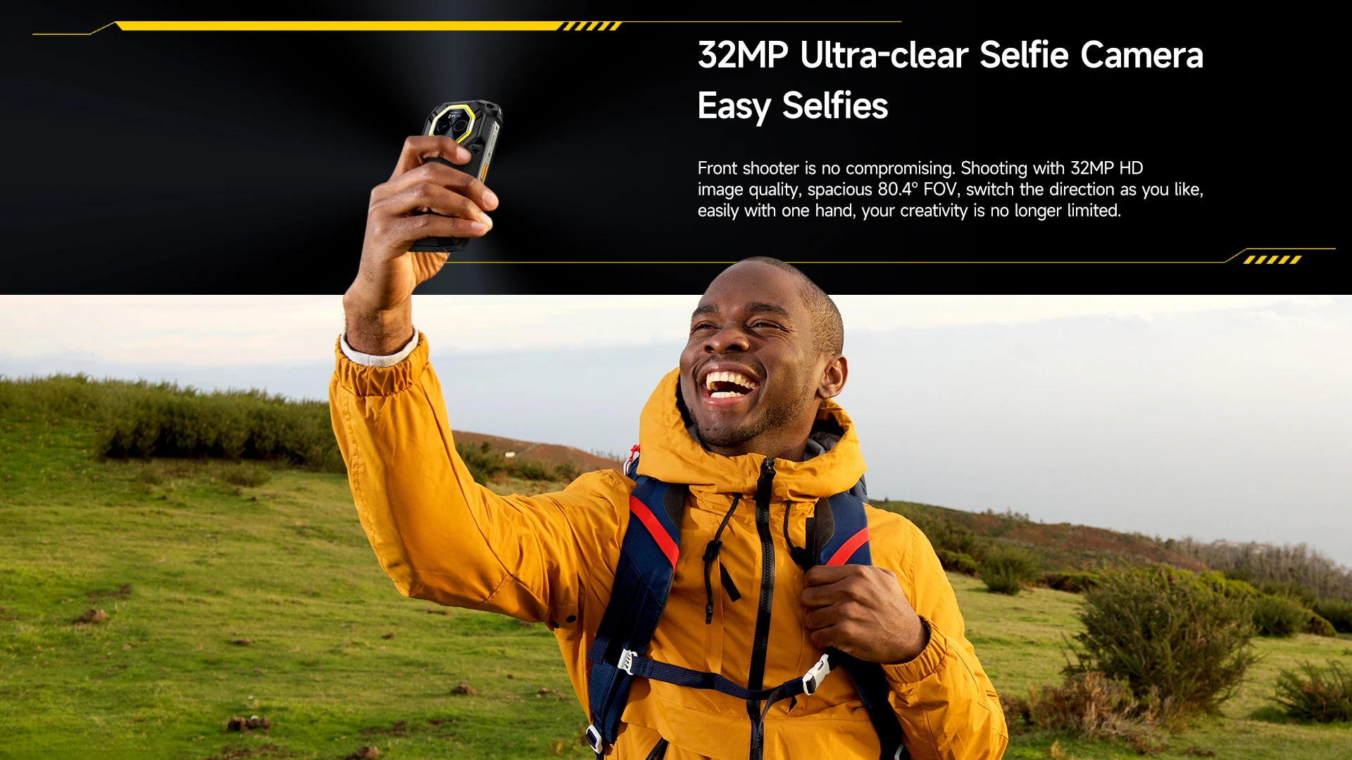 Ulefone Armor Mini 20T Pro 5G Rugged Phone: LED Light, 6200mAh, 33W 30 kf S80b0975969c8499483c15f9af1af3debU